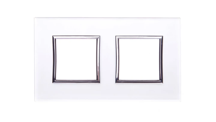 DANTE Ramka podwójna szkło PERL GLASS 4504182