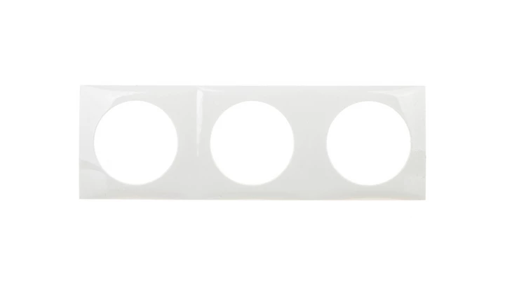 Integro Ramka potrójna pozioma/pionowa biała 918192519