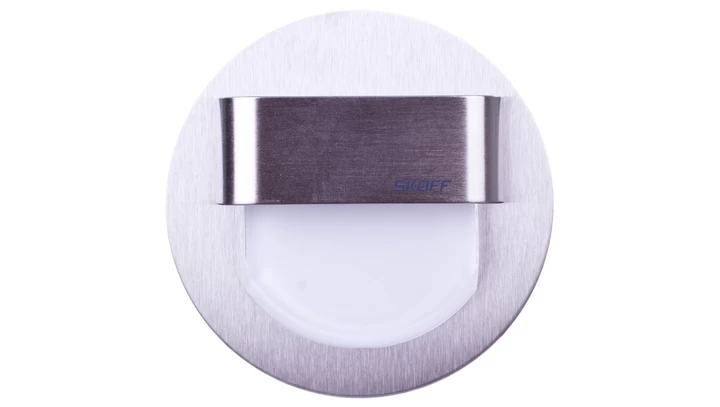 Oprawa przyschodowa RUEDA LED Light 10 V DC 0,8 W IP 66 6500 K szlif Inox