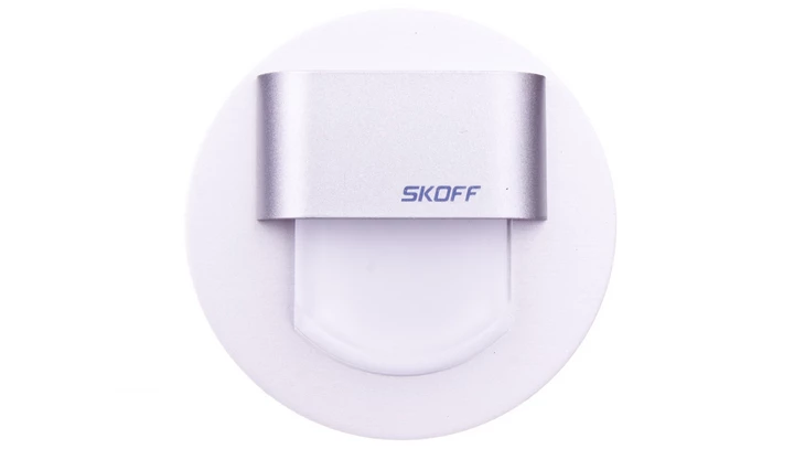 Oprawa przyschodowa RUEDA mini LED Light 10 V DC 0,4 W IP 66 6500 K szlif Inox