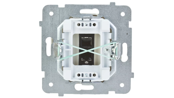KARO Gniazdo głośnikowe pojedyncze ecru perłowy GG-1S/m/42