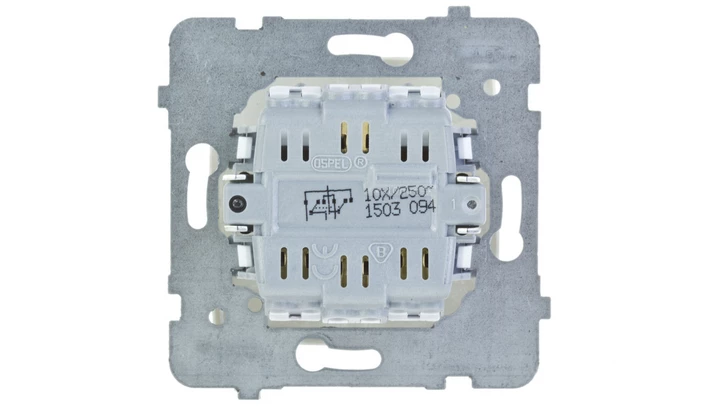 KARO Łącznik krzyżowy z podświetleniem ecru perłowy ŁP-4SS/m/42