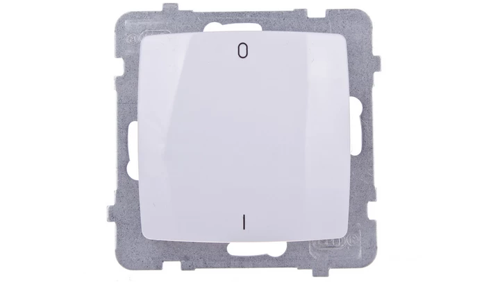 KARO Łącznik podwójny biały ŁP-11S/m/00