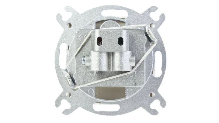 KARO Gniazdo antenowe RTV-SAT końcowe ecru perłowy GPA-SS/m/42