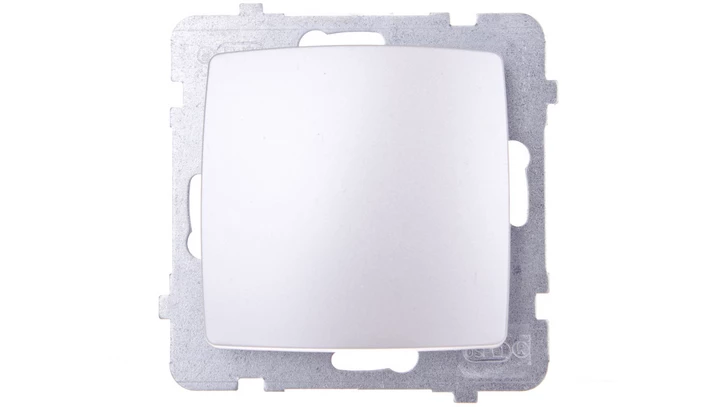 KARO Łącznik pojedynczy srebrny perłowy ŁP-1S/m/43