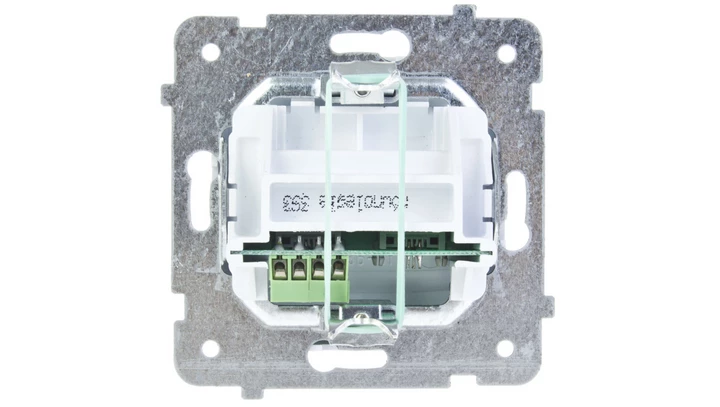 KARO Gniazdo telefoniczne podwójne RJ11 równoległe białe GPT-2SR/m/00