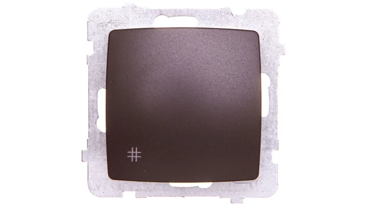 KARO Łącznik krzyżowy czekoladowy metalik ŁP-4S/m/40