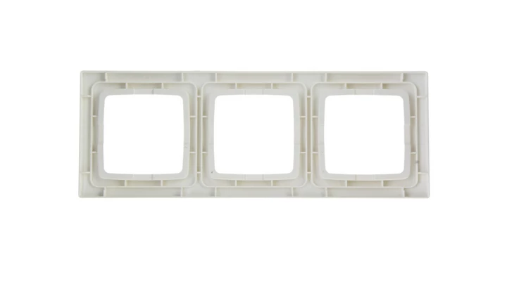 KARO Ramka potrójna do łączników IP44 ecru perłowy RH-3S/42