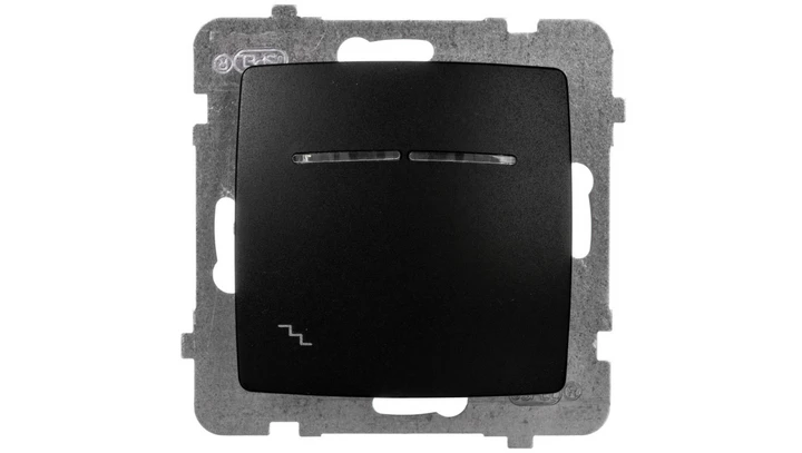 KARO Łącznik schodowy z podświetleniem czekoladowy metalik ŁP-3SS/m/40