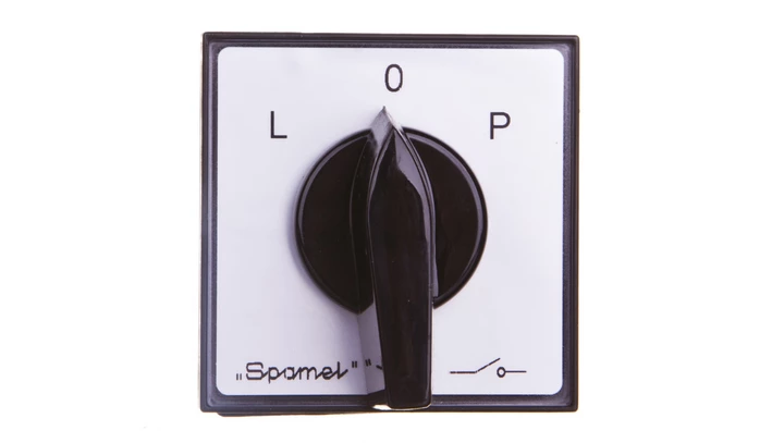 Łącznik krzywkowy L-0-P 15A 3P do wbudowania ŁK15.3.8368/P03