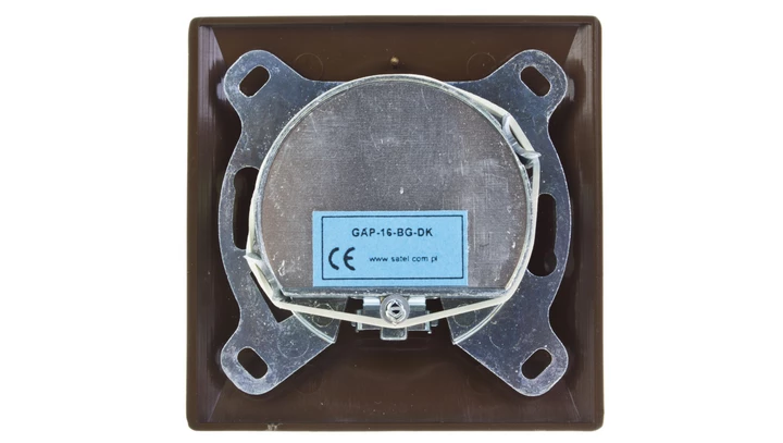 AKCENT Gniazdo antenowe RTV przelotowe 16dB brązowe GPA-16AP/24