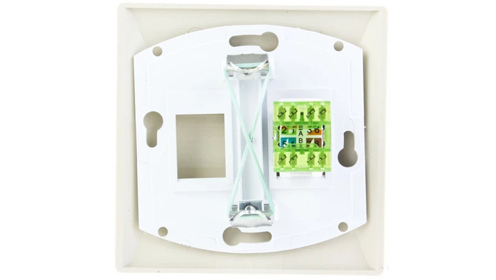 AKCENT Gniazdo komputerowe pojedyncze RJ45 kat.5e MMC beżowe GPK-1A/K/01