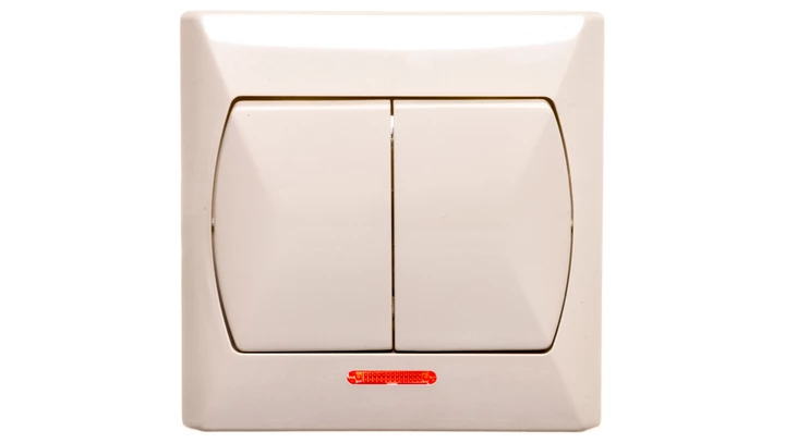 AKCENT Łącznik świecznikowy z podświetleniem beżowy ŁP-2AS/01