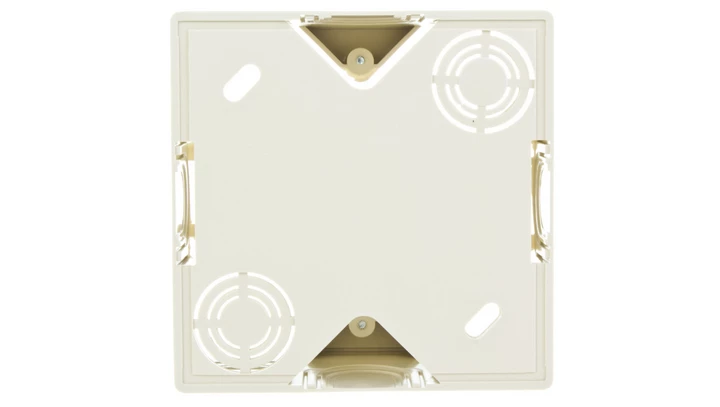 AKCENT Puszka natynkowa pojedyncza beżowa PNP-AG/01