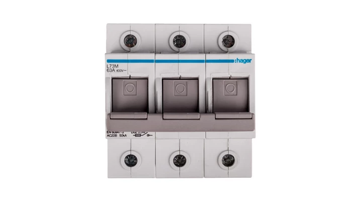 Rozłącznik bezpiecznikowy 3P 63A D02 L73M