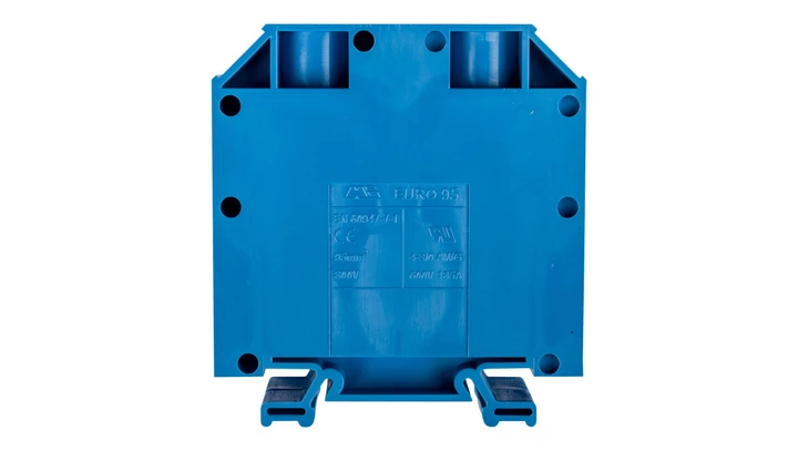 Złączka szynowa 2-przewodowa 95mm2 niebieska EURO 43426BL
