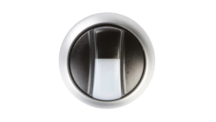 Napęd przełącznika 3 położeniowy biały z podświetleniem bez samopowrotu M22-WRLK3-W 216843