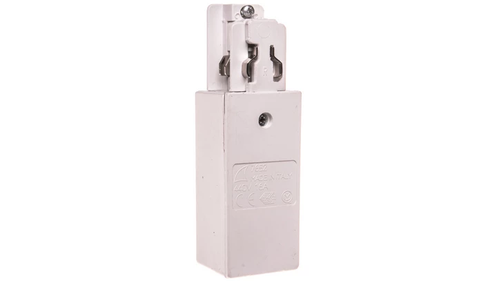 Adaptor zasilający zasilanie końcowe biały IV7652-10-W31