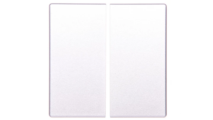 Klawisz 2-biegunowy przycisk srebro tworzywo CWIZ-02/03 126048