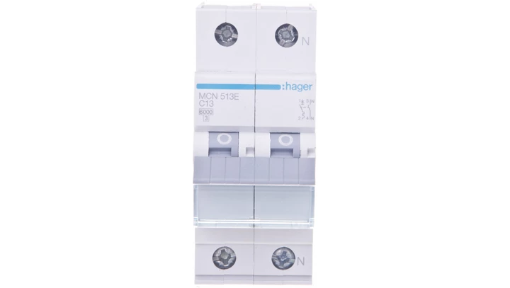 Wyłącznik nadprądowy 1+N C 13A 6kA AC MCN513E