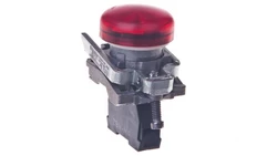 Lampka sygnalizacyjna 22mm czerwona 230V AC XB4BVM4EX