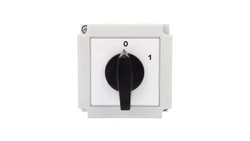 Łącznik krzywkowy 0-1 2P 25A w obudowie 4G25-91-PK R114 63-840395-031