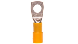 Końcówka oczkowa izolowana 25/M10 miedź cynowana KCI25F10