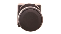 Przycisk 1-biegunowy mechanizm z plakietką czarny IP65 przycisk 1x XB6AA25B