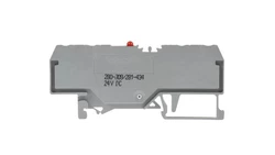 Złączka szynowa 4-przewodowa LED 2,5mm2 szara 280-809/281-434 /100szt./