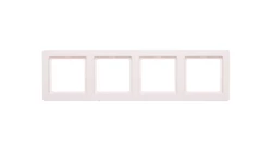 Berker Q1 Ramka poczwórna pozioma/pionowa śnieżnobiała 10146089