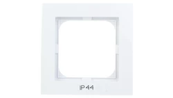 AS Ramka pojedyncza do łączników IP44 biała RH-1G/00