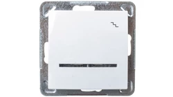 IMPRESJA Łącznik schodowy z podświetleniem biały ŁP-3YS/m/00