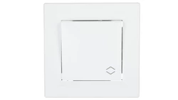 Łącznik Asfora schodowy biały z ramką EPH0400121