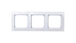 IMPRESJA Ramka potrójna biała R-3Y/00