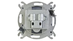 IMPRESJA Gniazdo antenowe RTV końcowe 2,5-3dB srebrne GPA-YK/m/18