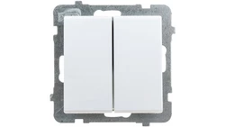 SONATA Łącznik schodowy podwójny biały ŁP-10R/m/00