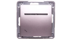 IMPRESJA Łącznik schodowy z podświetleniem tytan ŁP-3YS/m/23