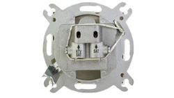 AS Gniazdo antenowe RTV-SAT-SAT ecru GPA-G2S/m/27