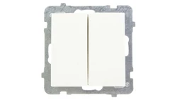 AS Łącznik schodowy podwójny ecru ŁP-10G/m/27