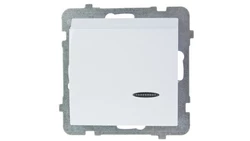 AS Łącznik hotelowy z podświetleniem biały ŁP-15GS/m/00