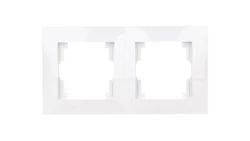 CARLA Ramka podwójna biała 1772-00