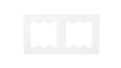 ASFORA Ramka podwójna pionowa biała EPH5810221