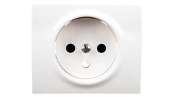 SISTENA LIFE Plakietka gniazda pojedynczego arctic 777028