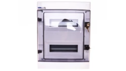 Rozdzielnica hermetyczna modułowa (500V AC ,1000V DC) 2x12 natynkowa IP65 RH-24/Z (z zamkiem) 36.25