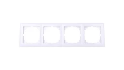Sentia Ramka poczwórna biała 1474-00