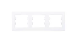 ASFORA Ramka potrójna pozioma biała EPH5800321