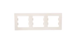 ASFORA Ramka potrójna pozioma kremowa EPH5800323