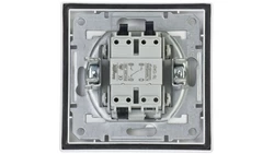 Łącznik Asfora schodowy IP44 biały z ramką EPH0400421