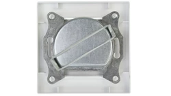 Gniazdo antenowe Asfora RTV przelotowe 4dB białe z ramką EPH3300221