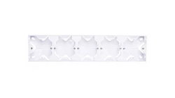 AS Puszka natynkowa pięciokrotna biała PNP-5G/00